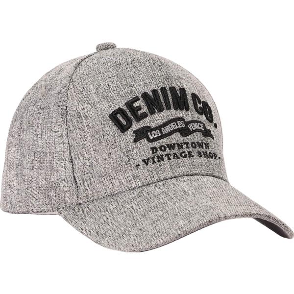 cappelli con visiera Terranova grigio con stampe