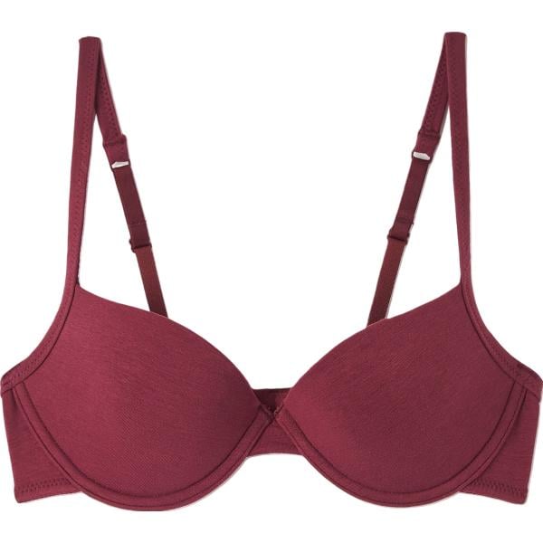 reggiseni Terranova rosso tinta unita