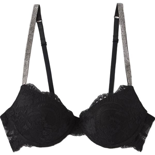 reggiseni a balconcino Terranova nero