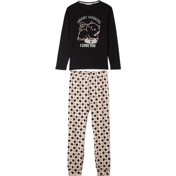 pigiama Terranova multicolore con stampe