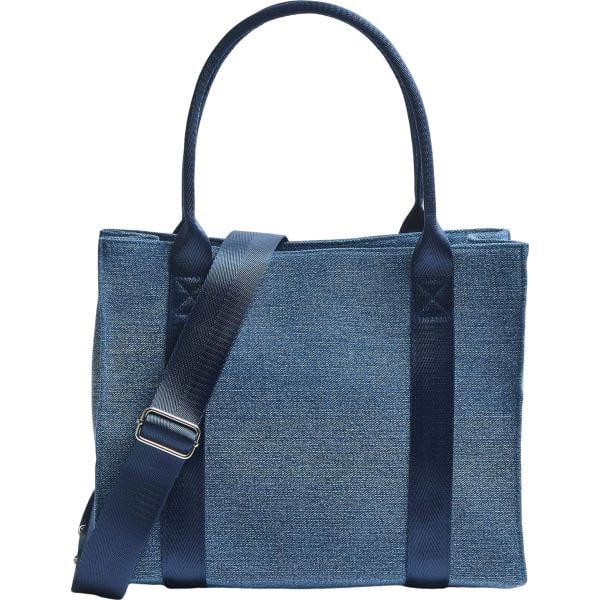 shopping bag Terranova blu tinta unita