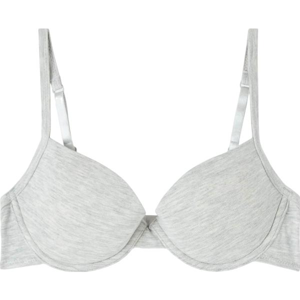 reggiseni push-up Terranova grigio tinta unita