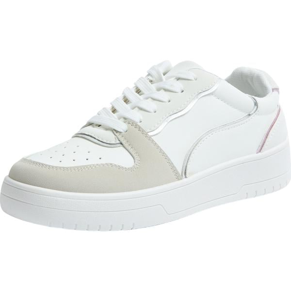 sneakers Terranova bianco tinta unita