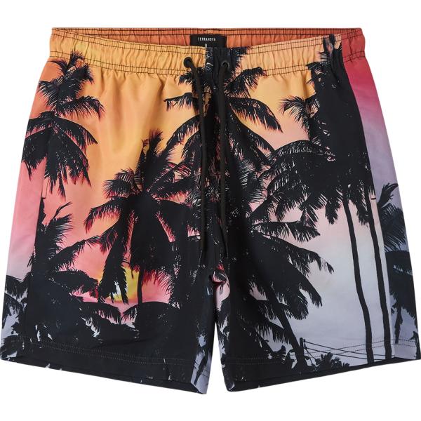 bermuda Terranova nero con stampe