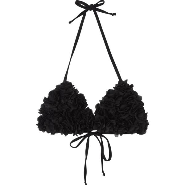 bikini Terranova nero a fiori