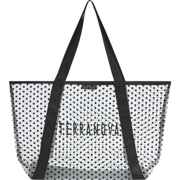 shopping bag Terranova multicolore a pois