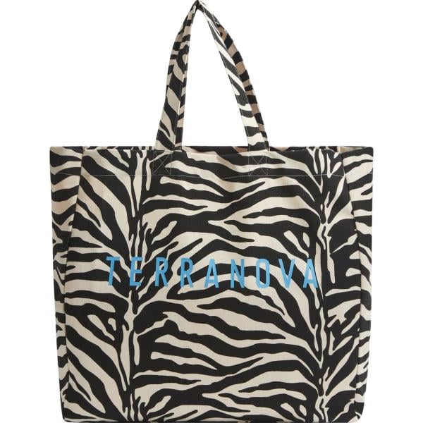 borse tote Terranova nero animalier
