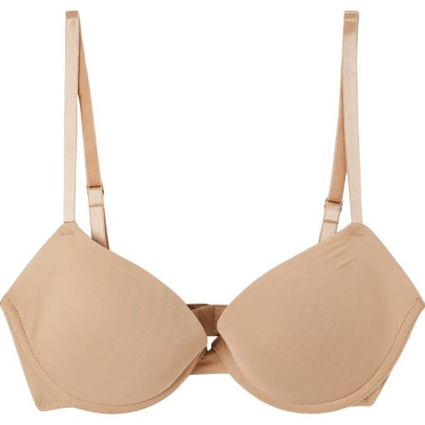reggiseni push-up Terranova marrone tinta unita