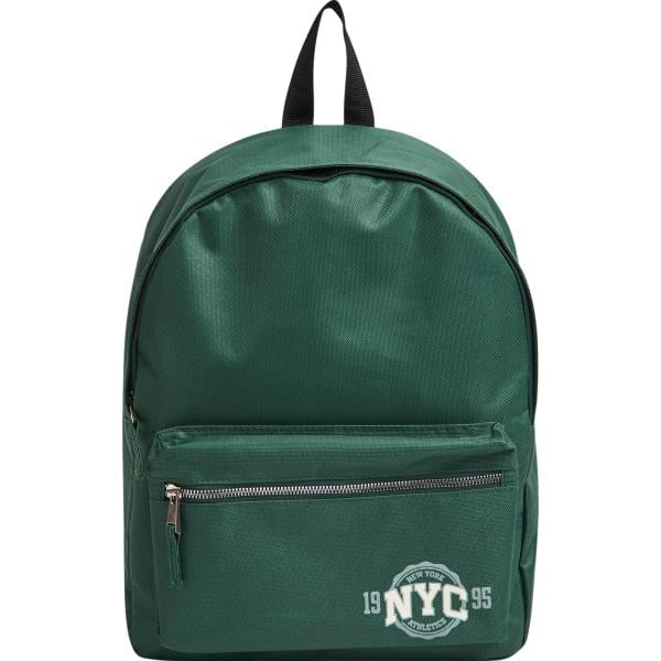 zaini Terranova verde con stampe