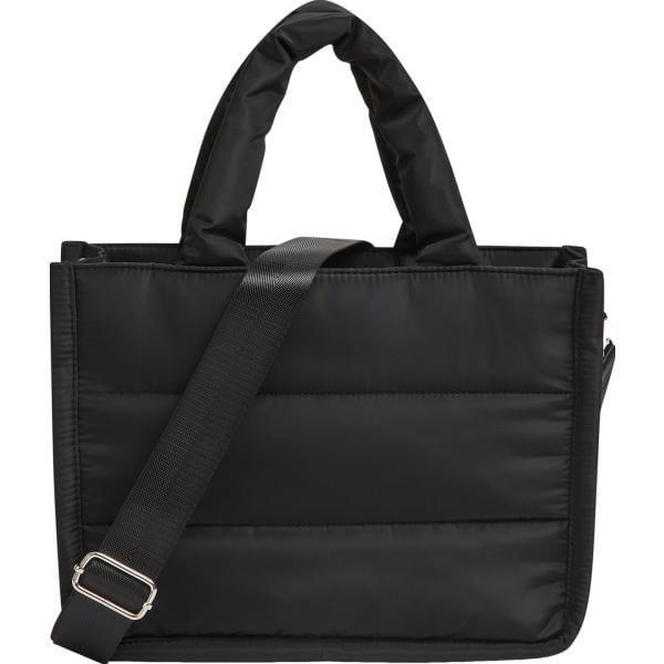 shopping bag Terranova nero tinta unita