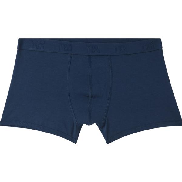 boxer Terranova blu tinta unita