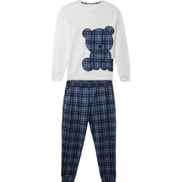 abbigliamento da notte Terranova multicolore scozzese
