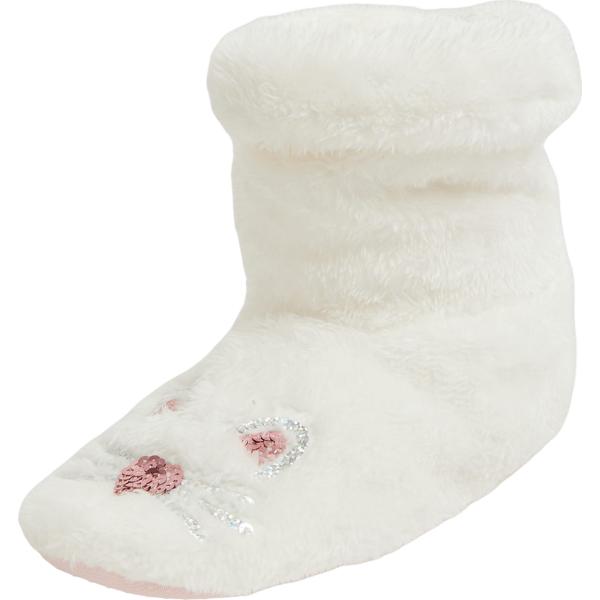 pantofole Terranova bianco tinta unita