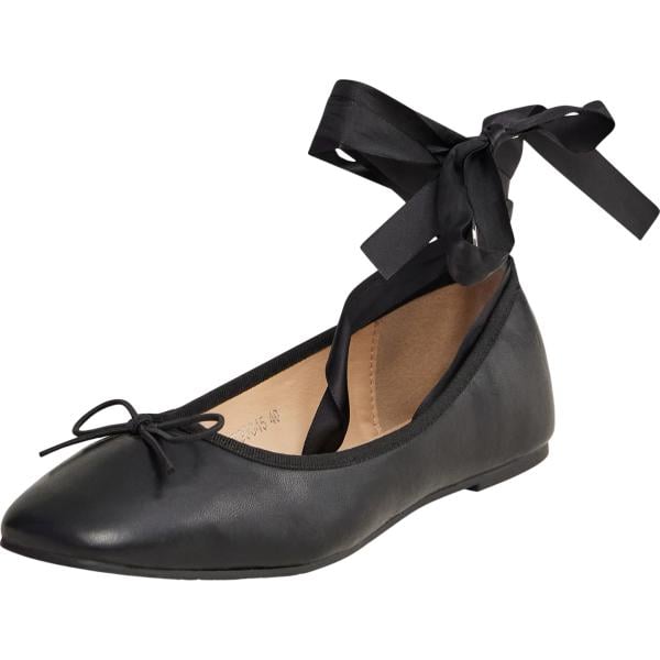 ballerine Terranova nero tinta unita