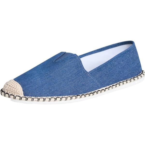 espadrillas Terranova blu tinta unita