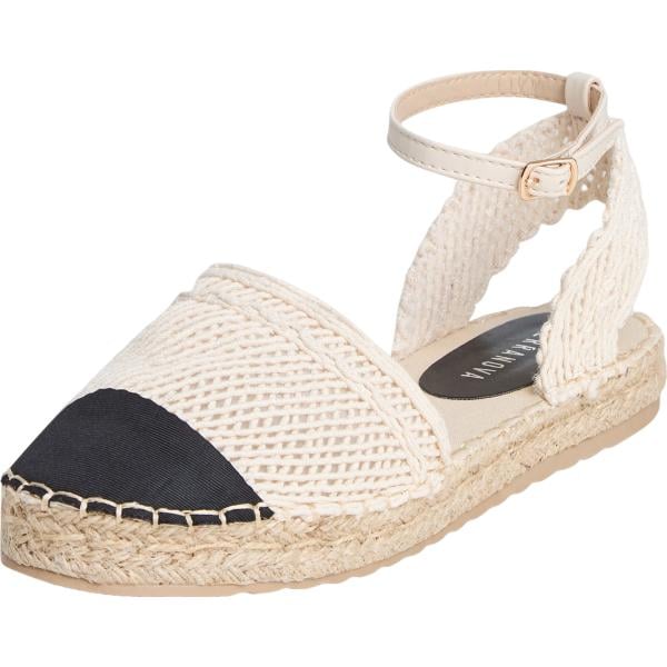 espadrillas Terranova bianco tinta unita