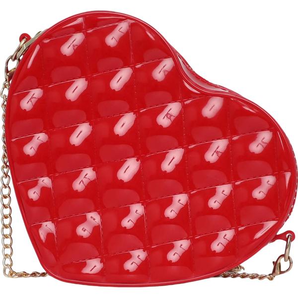 borse a tracolla Terranova rosso tinta unita