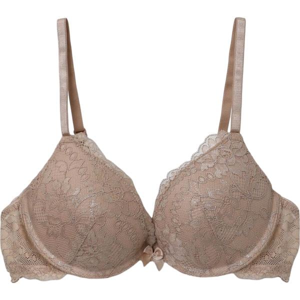 reggiseni push-up Terranova marrone tinta unita