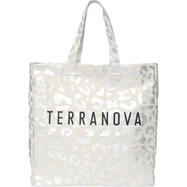 borse tote Terranova bianco animalier