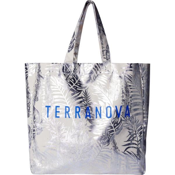 borse tote Terranova bianco a fiori