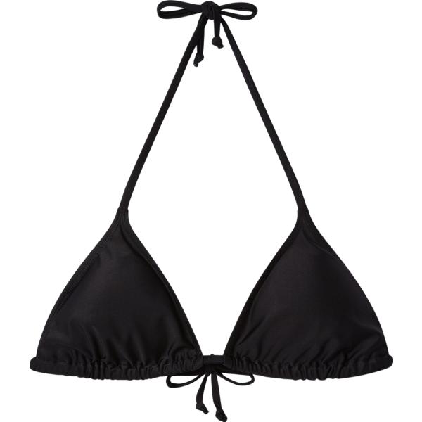 bikini Terranova nero tinta unita