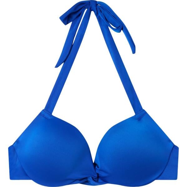 bikini Terranova blu tinta unita