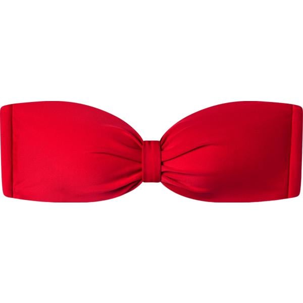 bikini Terranova rosso tinta unita