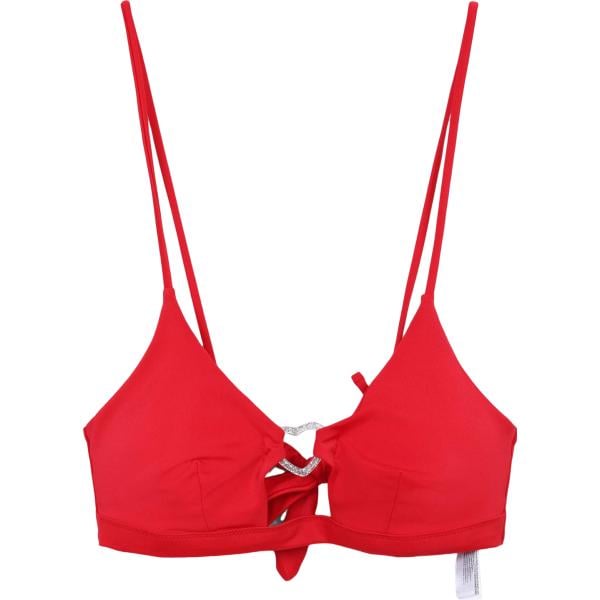 bikini Terranova rosso tinta unita