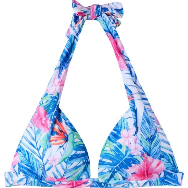 bikini Terranova bianco a fiori