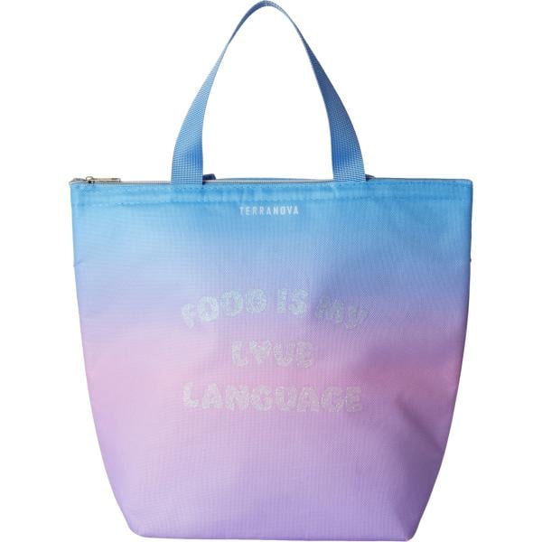 borse tote Terranova viola con stampe