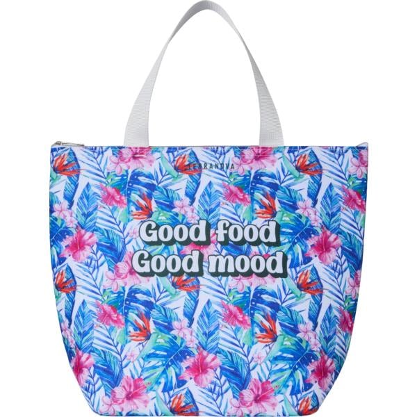 borse tote Terranova bianco a fiori