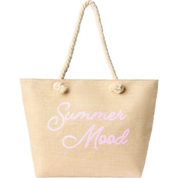 borse tote Terranova bianco con stampe