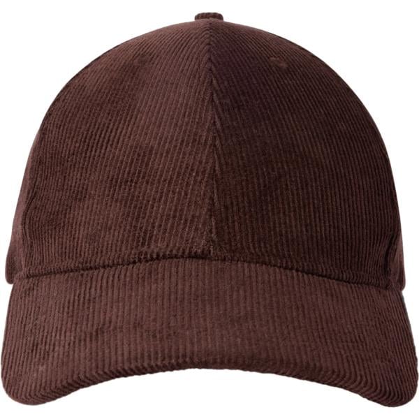 cappelli con visiera Terranova marrone tinta unita