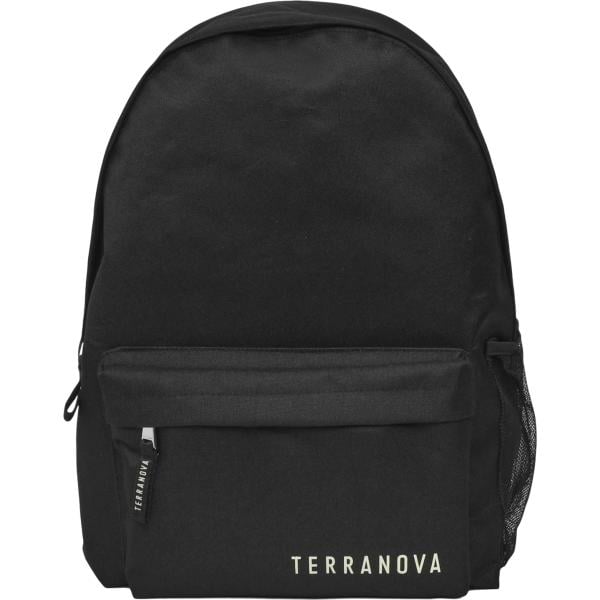 zaini Terranova nero tinta unita