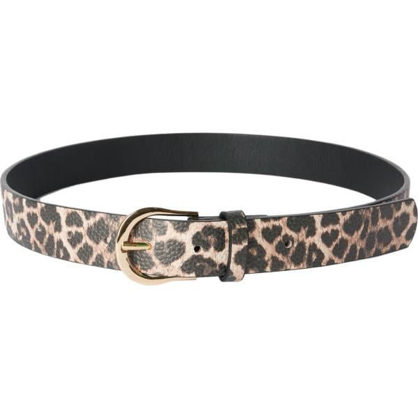 cinture Terranova nero animalier