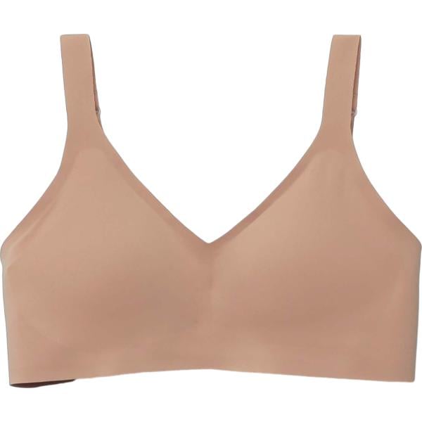 bralette Terranova marrone tinta unita