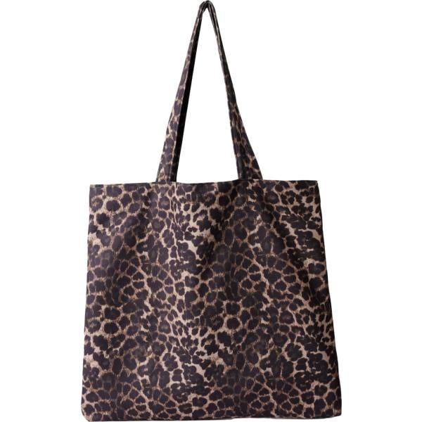 shopping bag Terranova nero animalier