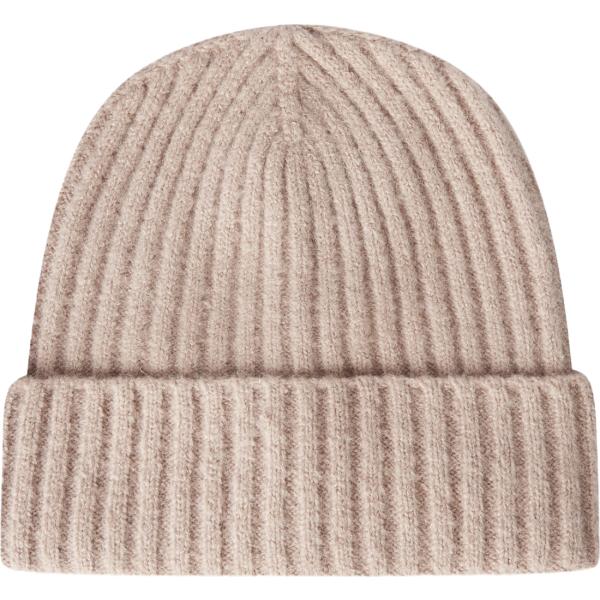 beanie da donna in beige sabbia Terranova