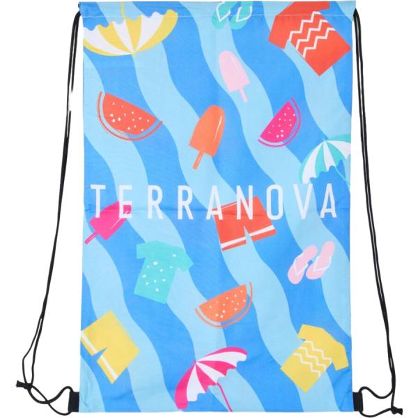 zaini Terranova blu con stampe
