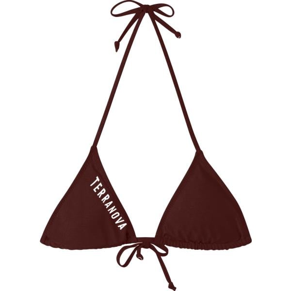 bikini Terranova marrone con stampe