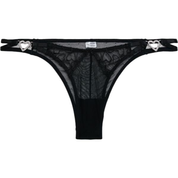 perizomi Terranova nero tinta unita