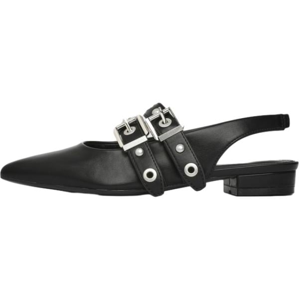 ballerine Terranova nero tinta unita