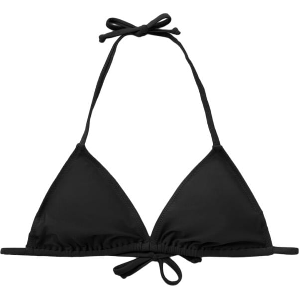 Bikini da donna in nero pece collo a v completo Terranova