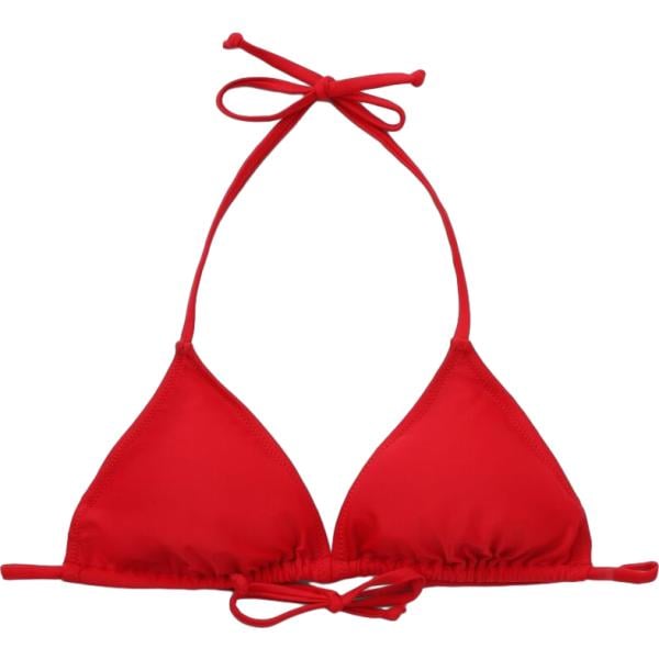 bikini Terranova rosso tinta unita