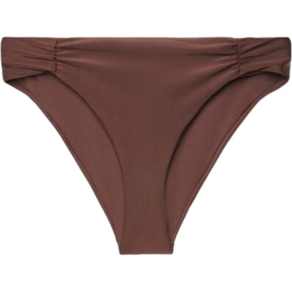 bikini Terranova marrone tinta unita