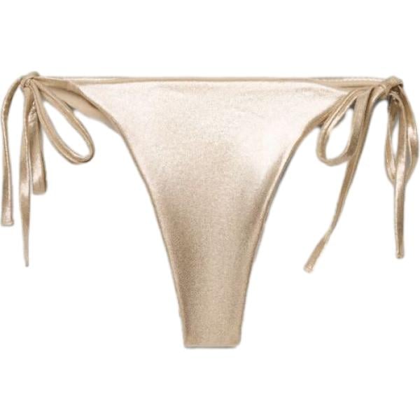 bikini Terranova marrone tinta unita