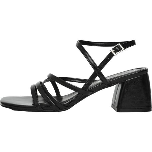 sandali col tacco Terranova nero tinta unita