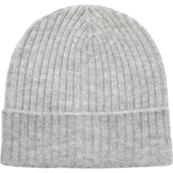 Beanie da donna in grigio chiaro Terranova
