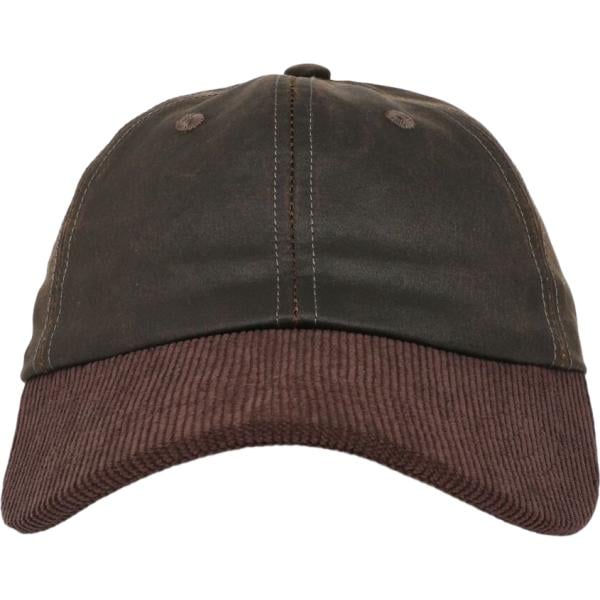 Cappello con visiera da uomo in grigio scuro con cinturino in velluto Terranova Terranova