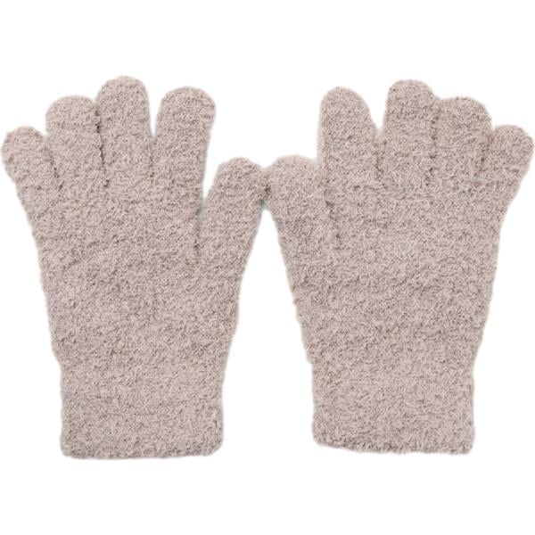 Guanti da donna in grigio chiaro Terranova